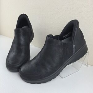 Skechers Lovely Vibe Autumn Leaves Hands Free Slip Ins Comfort Shoes Wmns Size 8